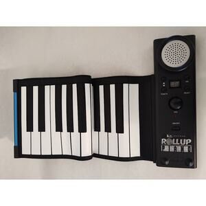 Portable Electronic Roll-Up Piano with 49 Keys - HECSAN